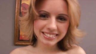 Enticing teen blond Lexi Belle is cheating on with fella