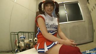 Hot slut Kokomi Naruse pleasures one large fat prick