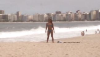 Sassy latin brown-haired Gabriela decided to cheat on her husband with chap